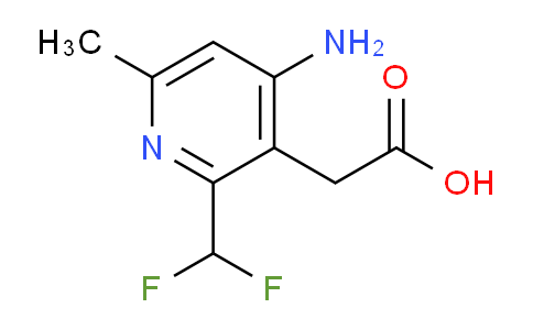 AM132044 | 1806901-26-7 | 4-Amino-2-(difluoromethyl)-6-methylpyridine-3-acetic acid
