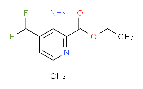 AM132045 | 1804682-96-9 | Ethyl 3-amino-4-(difluoromethyl)-6-methylpyridine-2-carboxylate
