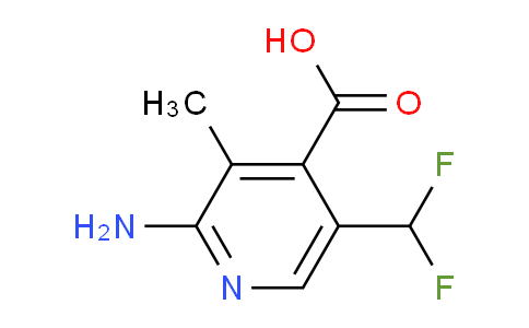 AM132048 | 1806900-67-3 | 2-Amino-5-(difluoromethyl)-3-methylpyridine-4-carboxylic acid