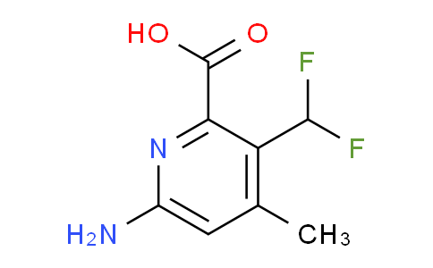 AM132049 | 1805220-76-1 | 6-Amino-3-(difluoromethyl)-4-methylpyridine-2-carboxylic acid