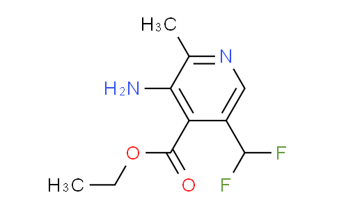 AM132050 | 1805141-98-3 | Ethyl 3-amino-5-(difluoromethyl)-2-methylpyridine-4-carboxylate