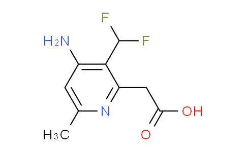 AM132051 | 1805993-89-8 | 4-Amino-3-(difluoromethyl)-6-methylpyridine-2-acetic acid