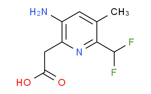 AM132053 | 1805361-46-9 | 5-Amino-2-(difluoromethyl)-3-methylpyridine-6-acetic acid