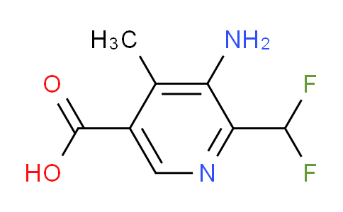 AM132056 | 1806889-07-5 | 3-Amino-2-(difluoromethyl)-4-methylpyridine-5-carboxylic acid