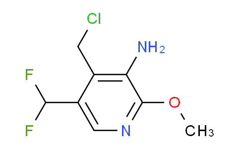 AM132065 | 1806790-48-6 | 3-Amino-4-(chloromethyl)-5-(difluoromethyl)-2-methoxypyridine
