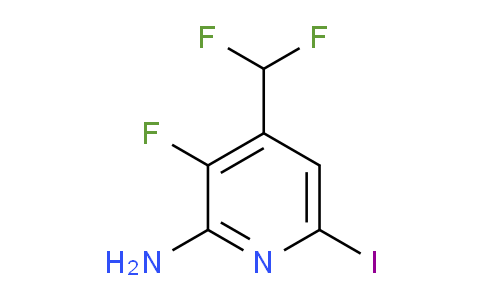 AM132066 | 1805113-36-3 | 2-Amino-4-(difluoromethyl)-3-fluoro-6-iodopyridine