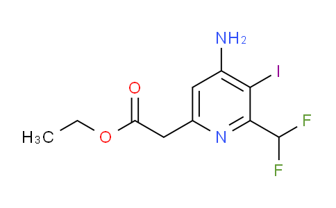 AM132070 | 1804929-42-7 | Ethyl 4-amino-2-(difluoromethyl)-3-iodopyridine-6-acetate
