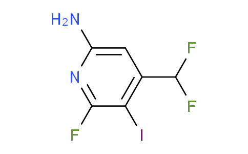 AM132073 | 1804729-88-1 | 6-Amino-4-(difluoromethyl)-2-fluoro-3-iodopyridine