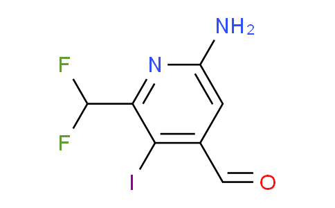 AM132074 | 1805137-17-0 | 6-Amino-2-(difluoromethyl)-3-iodopyridine-4-carboxaldehyde