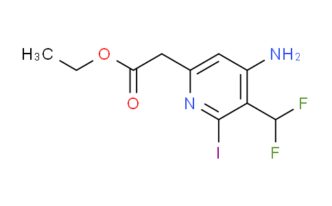 AM132076 | 1806887-87-5 | Ethyl 4-amino-3-(difluoromethyl)-2-iodopyridine-6-acetate