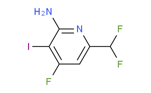 AM132077 | 1805215-59-1 | 2-Amino-6-(difluoromethyl)-4-fluoro-3-iodopyridine