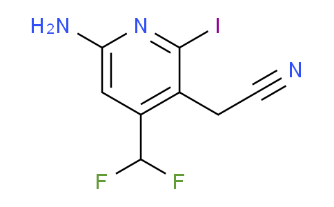 AM132084 | 1805960-37-5 | 6-Amino-4-(difluoromethyl)-2-iodopyridine-3-acetonitrile
