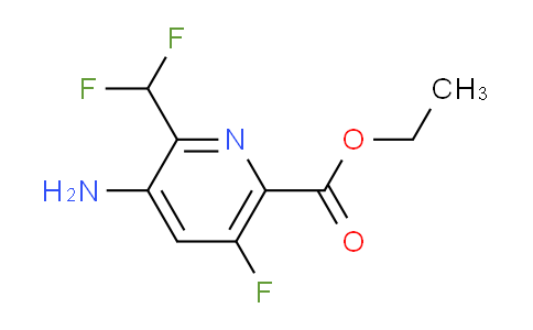 AM132085 | 1806812-22-5 | Ethyl 3-amino-2-(difluoromethyl)-5-fluoropyridine-6-carboxylate