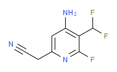 AM132092 | 1806809-33-5 | 4-Amino-3-(difluoromethyl)-2-fluoropyridine-6-acetonitrile