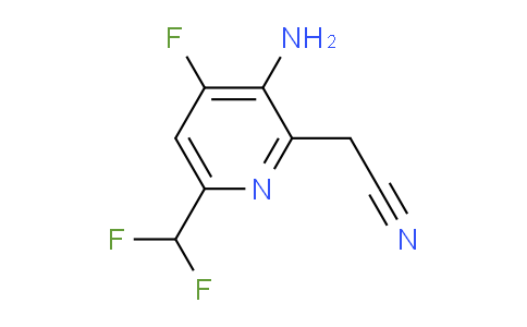 AM132097 | 1804953-99-8 | 3-Amino-6-(difluoromethyl)-4-fluoropyridine-2-acetonitrile