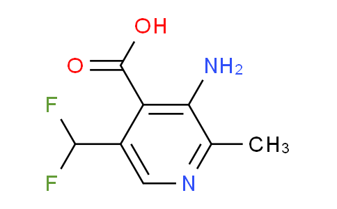 AM132112 | 1805148-90-6 | 3-Amino-5-(difluoromethyl)-2-methylpyridine-4-carboxylic acid