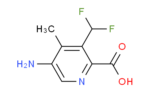 AM132115 | 1805017-91-7 | 5-Amino-3-(difluoromethyl)-4-methylpyridine-2-carboxylic acid
