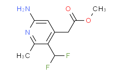 AM132116 | 1805361-49-2 | Methyl 6-amino-3-(difluoromethyl)-2-methylpyridine-4-acetate