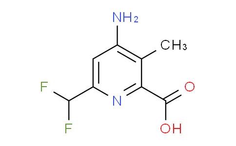 AM132118 | 1805017-98-4 | 4-Amino-6-(difluoromethyl)-3-methylpyridine-2-carboxylic acid
