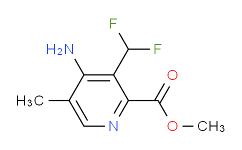 AM132119 | 1806825-60-4 | Methyl 4-amino-3-(difluoromethyl)-5-methylpyridine-2-carboxylate