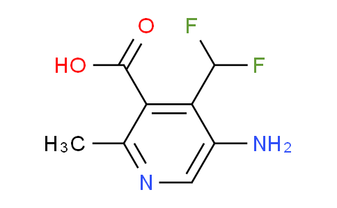 5-Amino-4-(difluoromethyl)-2-methylpyridine-3-carboxylic acid