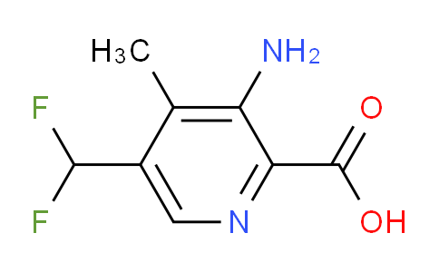 AM132121 | 1806889-13-3 | 3-Amino-5-(difluoromethyl)-4-methylpyridine-2-carboxylic acid