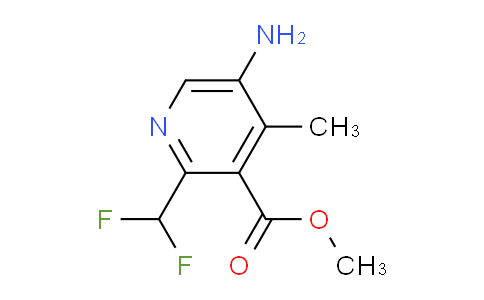 Methyl 5-amino-2-(difluoromethyl)-4-methylpyridine-3-carboxylate