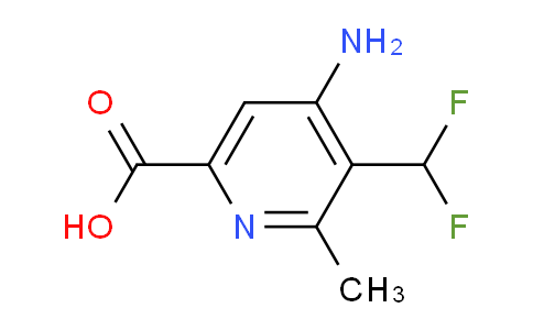 AM132123 | 1805221-21-9 | 4-Amino-3-(difluoromethyl)-2-methylpyridine-6-carboxylic acid