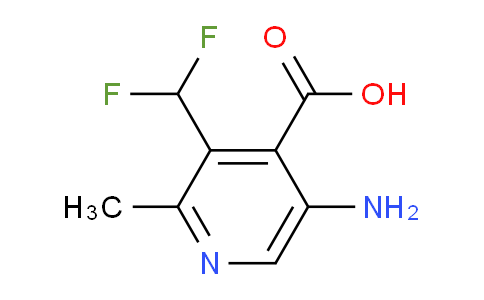 AM132125 | 1805997-25-4 | 5-Amino-3-(difluoromethyl)-2-methylpyridine-4-carboxylic acid