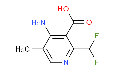 AM132127 | 1806889-16-6 | 4-Amino-2-(difluoromethyl)-5-methylpyridine-3-carboxylic acid