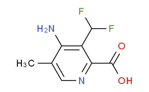 AM132129 | 1806900-88-8 | 4-Amino-3-(difluoromethyl)-5-methylpyridine-2-carboxylic acid