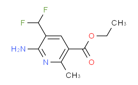 Ethyl 2-amino-3-(difluoromethyl)-6-methylpyridine-5-carboxylate