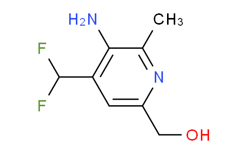 3-Amino-4-(difluoromethyl)-2-methylpyridine-6-methanol