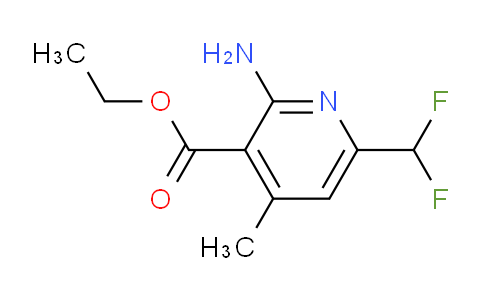AM132145 | 1806901-11-0 | Ethyl 2-amino-6-(difluoromethyl)-4-methylpyridine-3-carboxylate