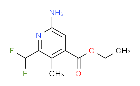 AM132150 | 1805221-26-4 | Ethyl 6-amino-2-(difluoromethyl)-3-methylpyridine-4-carboxylate