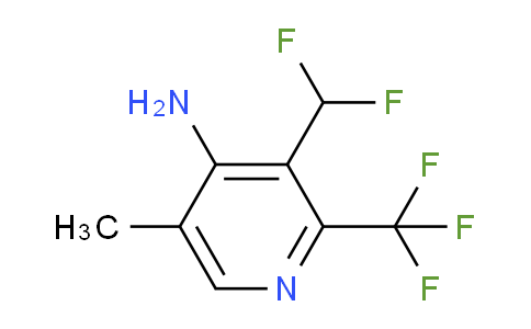 AM132154 | 1806888-21-0 | 4-Amino-3-(difluoromethyl)-5-methyl-2-(trifluoromethyl)pyridine