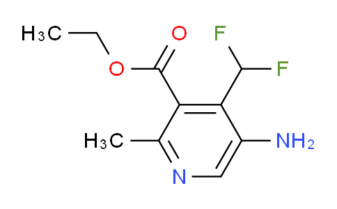 AM132155 | 1805991-16-5 | Ethyl 5-amino-4-(difluoromethyl)-2-methylpyridine-3-carboxylate