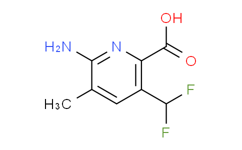 AM132162 | 1806889-04-2 | 2-Amino-5-(difluoromethyl)-3-methylpyridine-6-carboxylic acid
