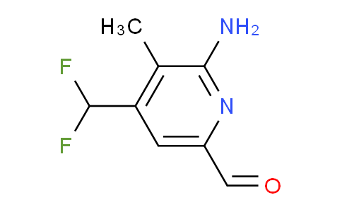 AM132165 | 1805220-14-7 | 2-Amino-4-(difluoromethyl)-3-methylpyridine-6-carboxaldehyde