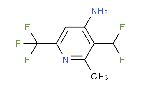 AM132172 | 1805016-37-8 | 4-Amino-3-(difluoromethyl)-2-methyl-6-(trifluoromethyl)pyridine