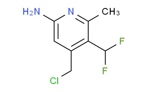 6-Amino-4-(chloromethyl)-3-(difluoromethyl)-2-methylpyridine