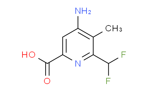 AM132185 | 1806900-84-4 | 4-Amino-2-(difluoromethyl)-3-methylpyridine-6-carboxylic acid