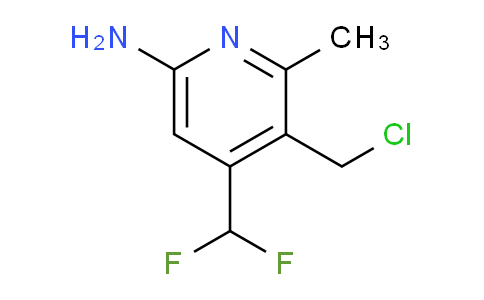 6-Amino-3-(chloromethyl)-4-(difluoromethyl)-2-methylpyridine