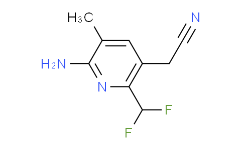 AM132191 | 1805016-65-2 | 2-Amino-6-(difluoromethyl)-3-methylpyridine-5-acetonitrile