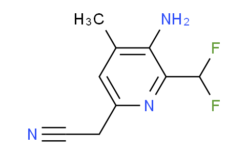 AM132194 | 1806826-43-6 | 3-Amino-2-(difluoromethyl)-4-methylpyridine-6-acetonitrile