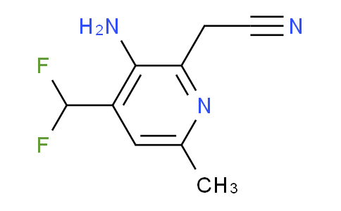 AM132198 | 1806888-43-6 | 3-Amino-4-(difluoromethyl)-6-methylpyridine-2-acetonitrile