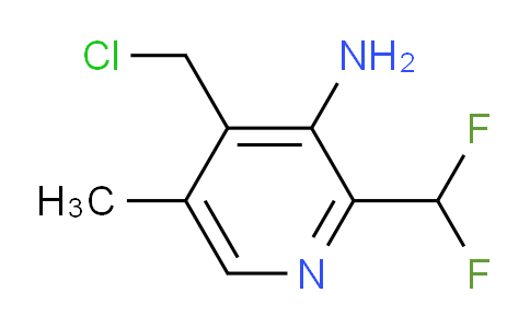 AM132199 | 1805147-88-9 | 3-Amino-4-(chloromethyl)-2-(difluoromethyl)-5-methylpyridine