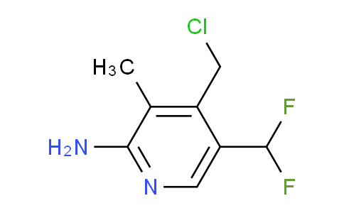 AM132200 | 1806789-67-2 | 2-Amino-4-(chloromethyl)-5-(difluoromethyl)-3-methylpyridine