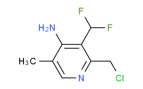 AM132206 | 1806826-12-9 | 4-Amino-2-(chloromethyl)-3-(difluoromethyl)-5-methylpyridine