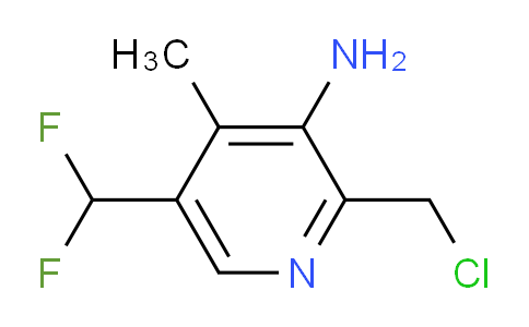AM132216 | 1803687-39-9 | 3-Amino-2-(chloromethyl)-5-(difluoromethyl)-4-methylpyridine